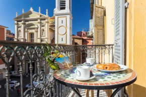 LE ROSSETTI B. - modern, long balcony, old town Nice